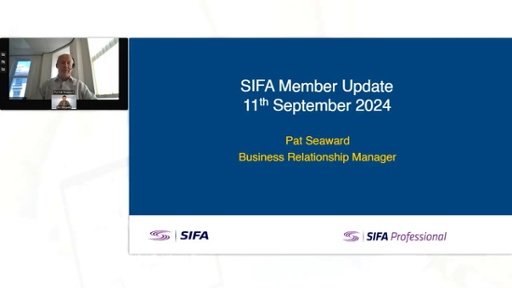 SIFA Member Meeting – September 11th 2024